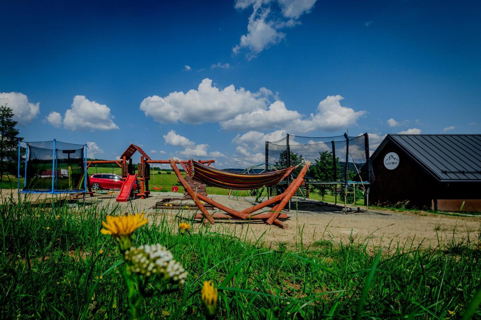 Polana Piorun Domki Wakacyjne W Beskidach Krynica-Zdrój Exterior foto