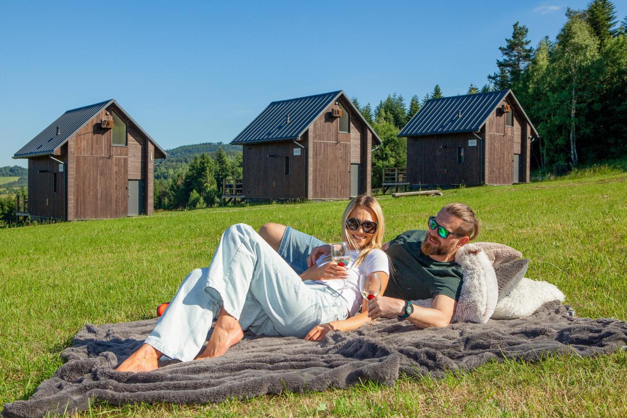 Polana Piorun Domki Wakacyjne W Beskidach Krynica-Zdrój Exterior foto